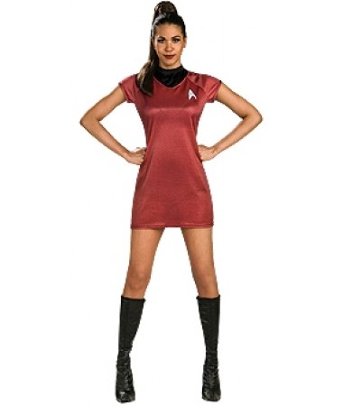 Uhura Red Star Trek Dress ADULT HIRE